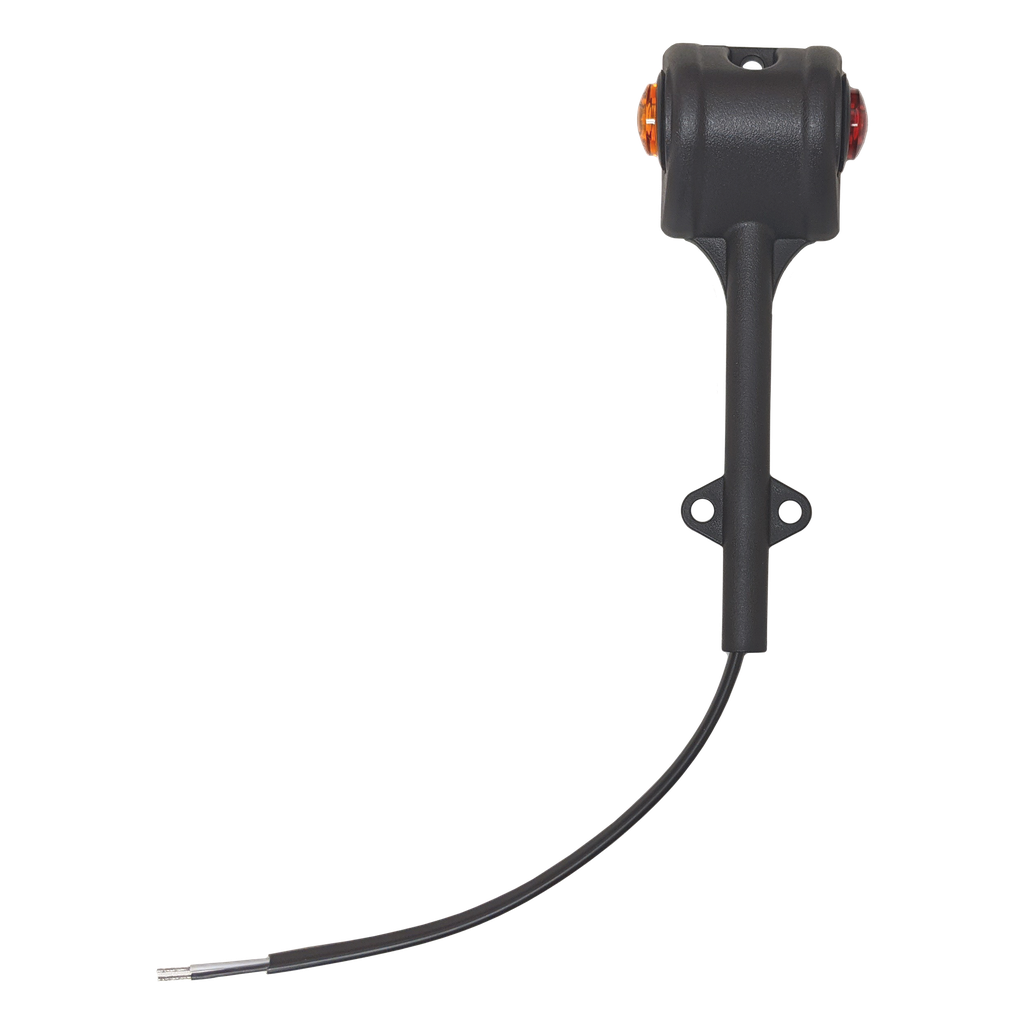 [LFMR0720RAP] LED Fender Mount Lamp Left Hand Red/Amber