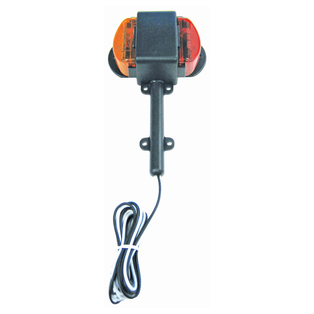 [LFMR1225-1RAP] LED Fender Mount Kit Right Hand Red/Amber