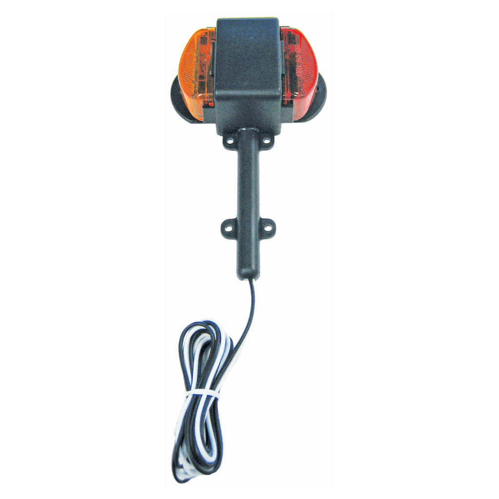 [LFMR1225-3RAP] LED Fender Mount Kit Right Hand Red/Amber 3-dio lamps