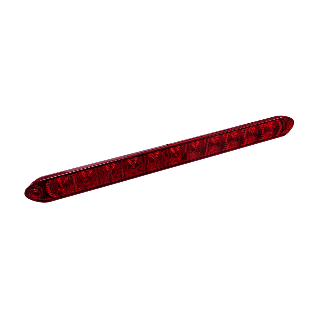 [LLB1015S-11RP] LED 15" STT Slim Line Light Bar Red - 11-dio