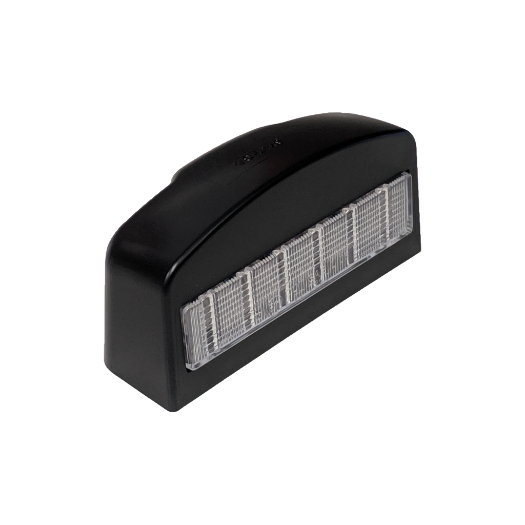 [LLP2002P] LED License Lamp Black Housing - 12-dio