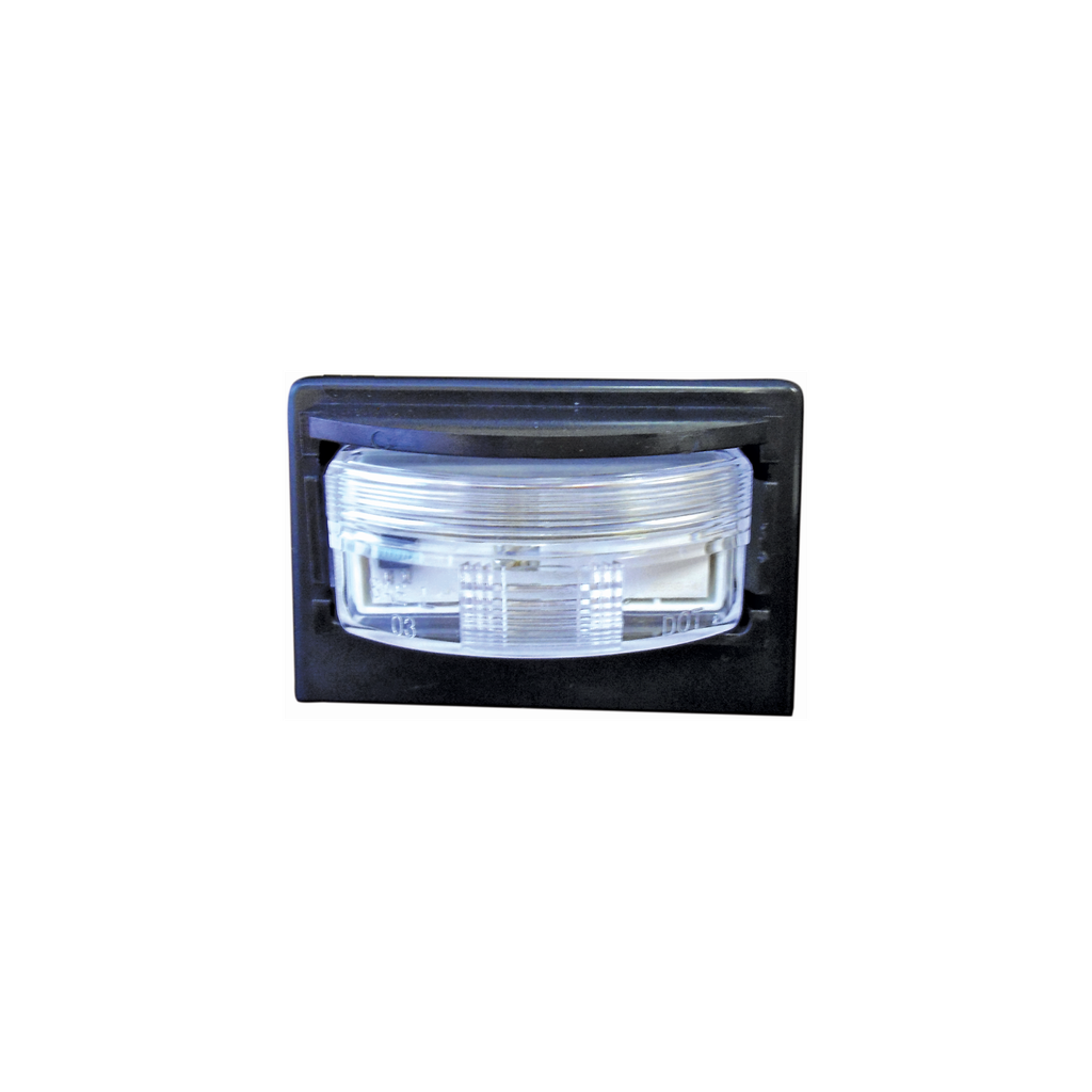 [LLP2101BP] LED License Lamp (LED1225-2L) in Black Housing