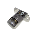 License Lamp Chrome Plated Steel Housing