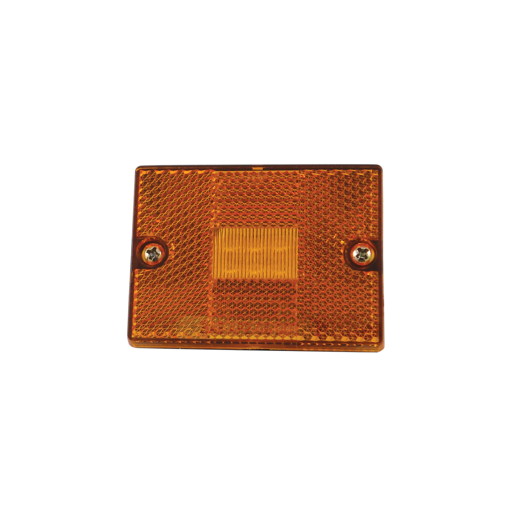 Stud Mount Reflective Lamp Amber - 6-dio
