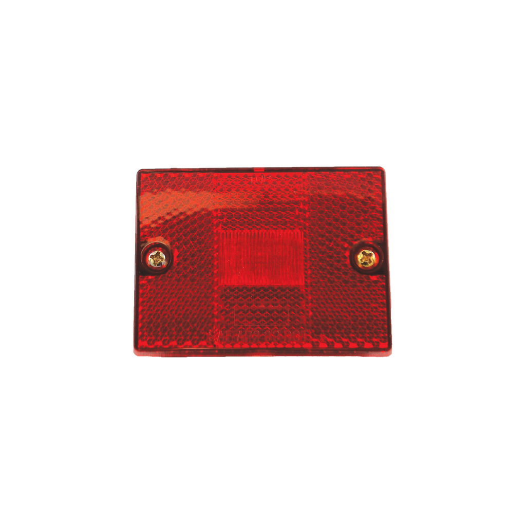 Stud Mount Reflective Lamp Red - 6-dio