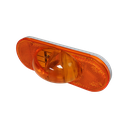 LED Oval Refl Mid Turn Signal Lamp Amber 9-dio for vehicle > 40ft
