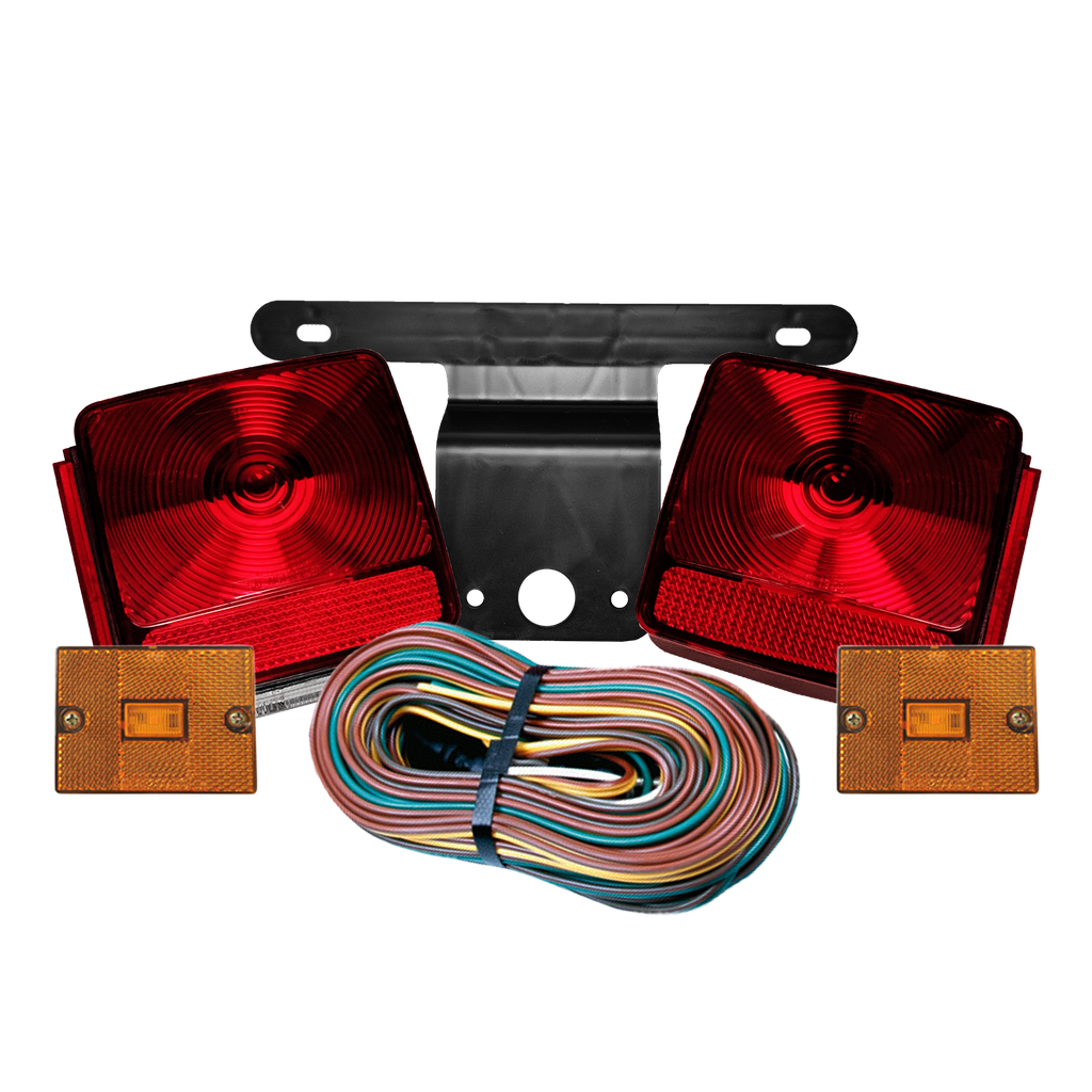 [LTL4141K-S] LED Submersible Trailer Kit w/ Sider Markers for under 80" Vehicle