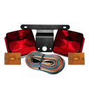 LED Submersible Trailer Kit w/ Sider Markers for under 80" Vehicle