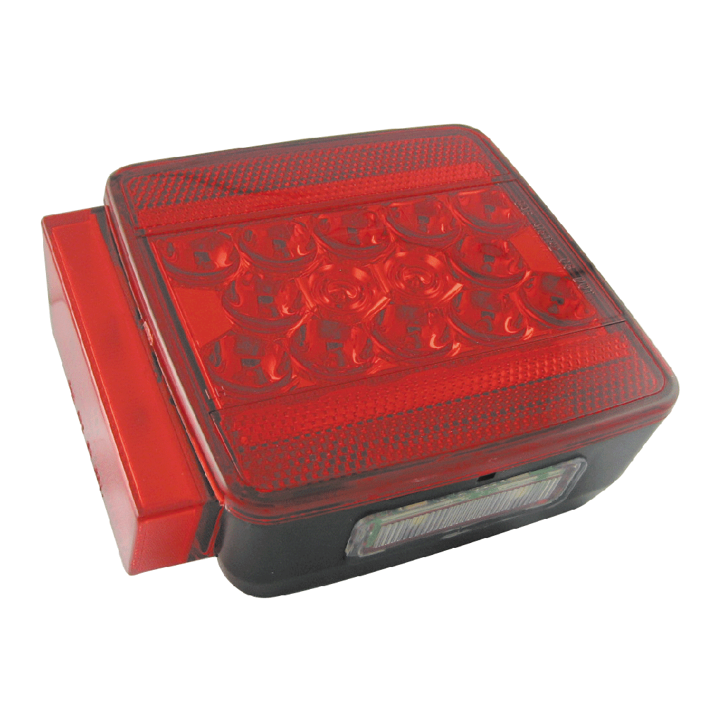 [LTL5451LP] LED Submersible STTL Lamp Red for under 80" Vehicle