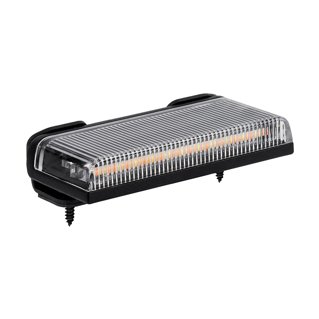 [LW3502AW] 3.5" x 1.5" LED Flood Lamp Amber Flashing (Surface Mounted)
