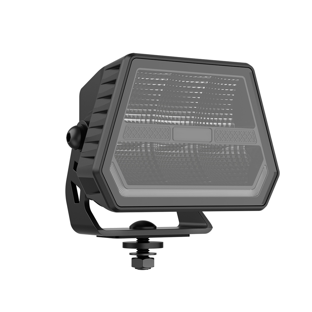 [LW5328] ULTRA NXT 6" Trapezoid LED Flood Lamp with Position Lights – 8,200 Effective Lumens