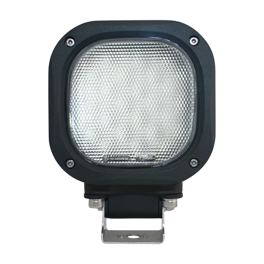 5" x 5" LED Wide Flood Lamp w/ Deutsch Connectors