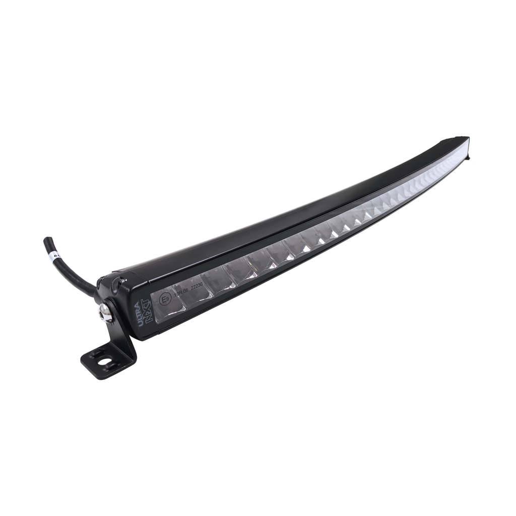 ULTRA NXT 32" Curved Single Row Amber/White LED Combo Light Bar – 5,560 Lumens