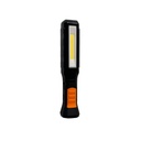 10" Rechargeable LED Flashlight w/ Built-In Work Lamp