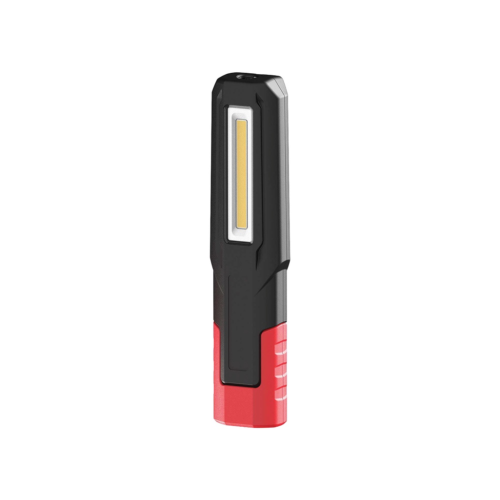 [LWR1603F] 8" Rechargeable LED Flashlight w/ Built-In Work Lamp