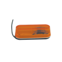 1-1/8" x 3.5" Thinline Marker Lamp Amber (1 Bulb)