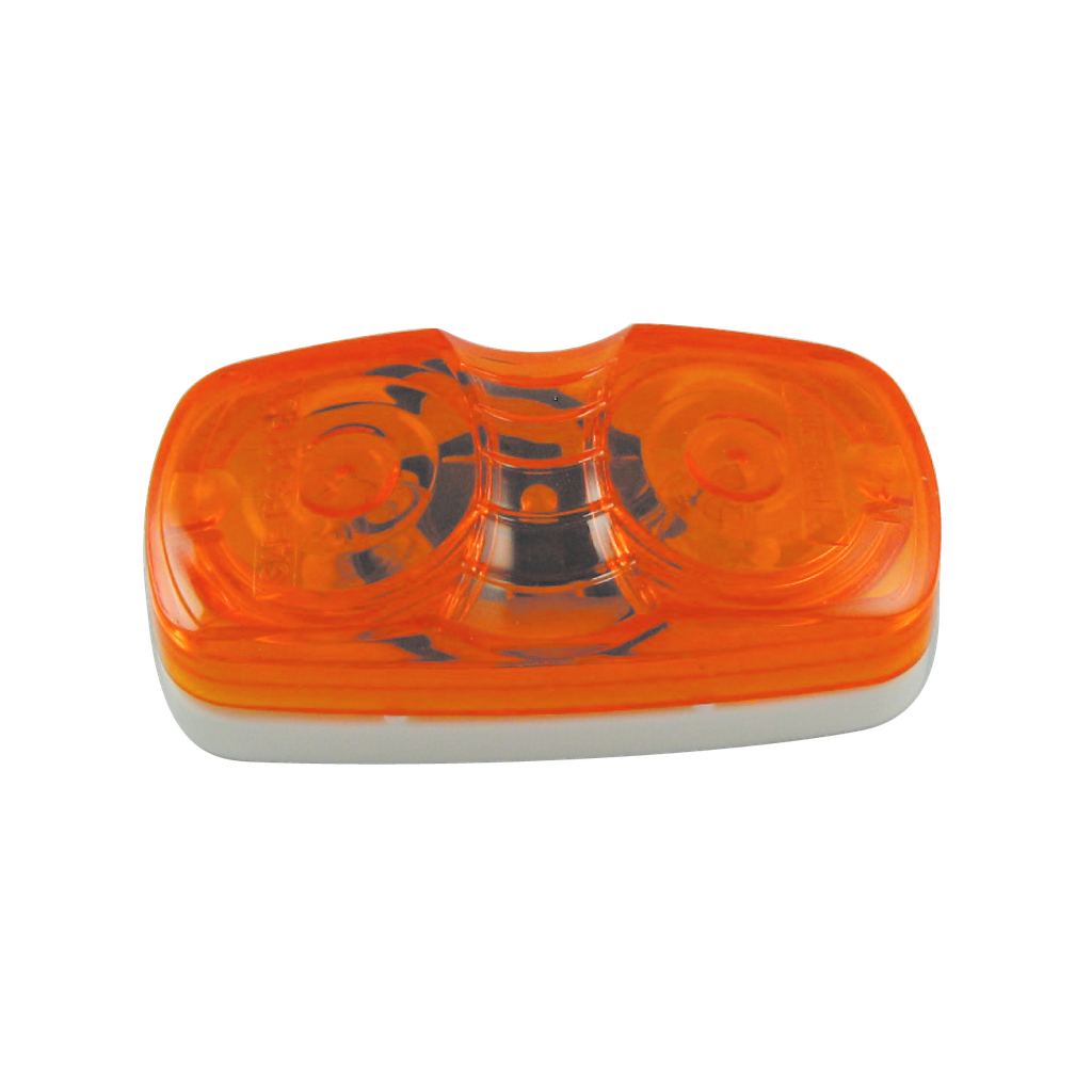 [ML2040AP] 2"x4" Bullseye Marker Lamp Amber