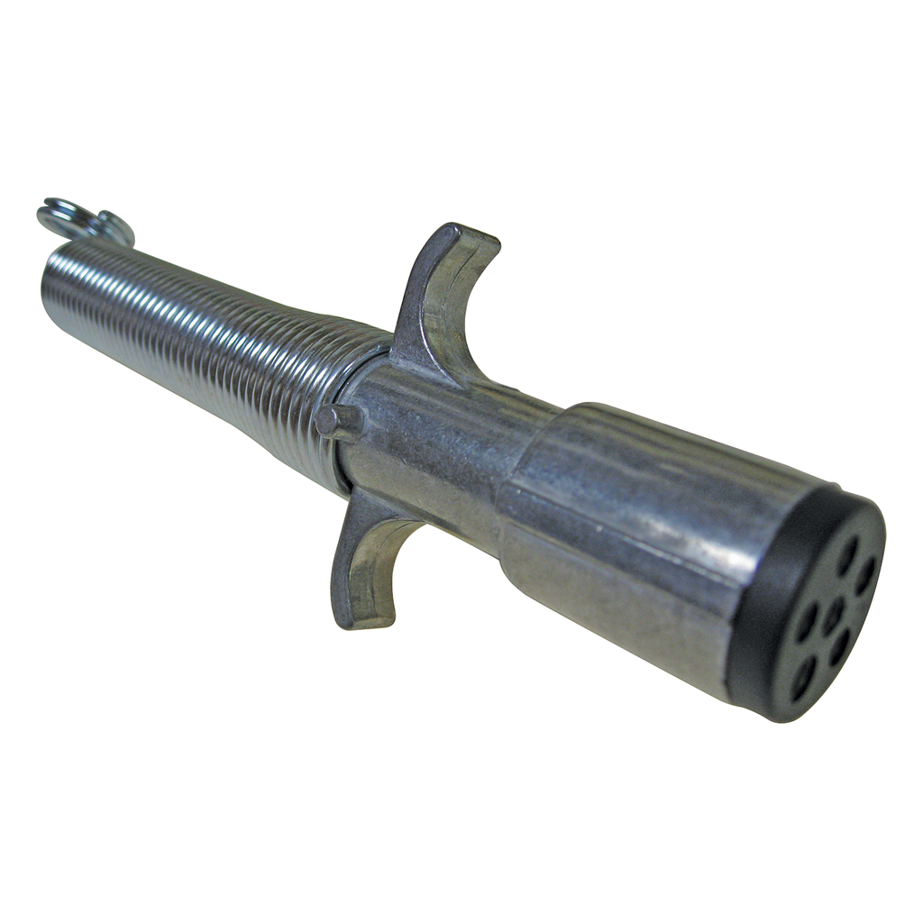 [PC600DMGP] 6-Pin Die Cast Trailer End Connector w/ Guard