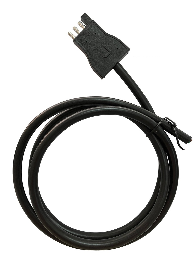 [PT0514LM] 4 Wire Car End 5' Wire Heavy Duty Male