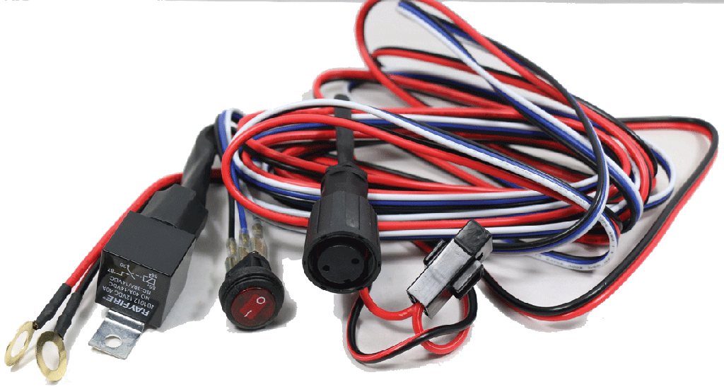 Plug & Go Harness with in dash on/off Switch, Relay & Fuse