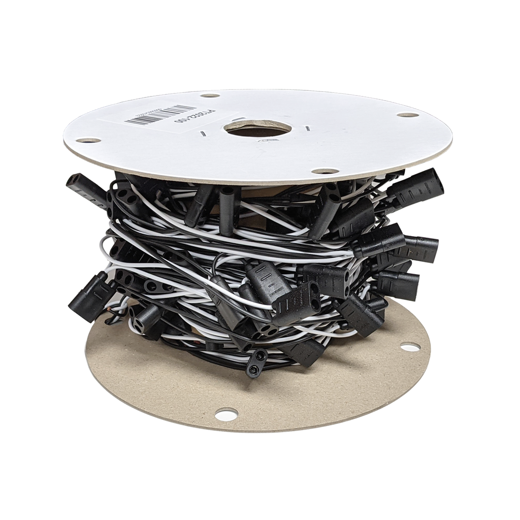 [PT2022-100] 100 Dual Female Plugs String, 9" Centres