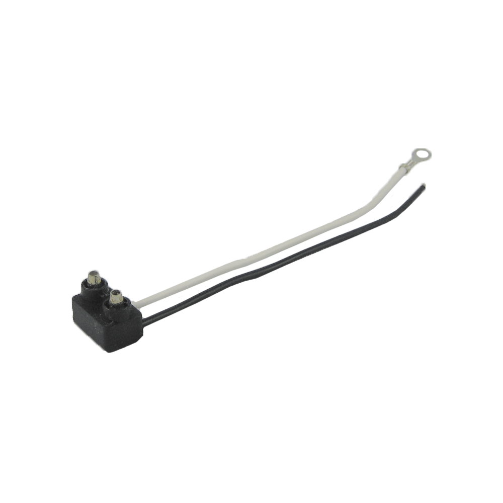 [PT6020P] Single Contact Right Angle Plug w/ 1 Ring Terminal