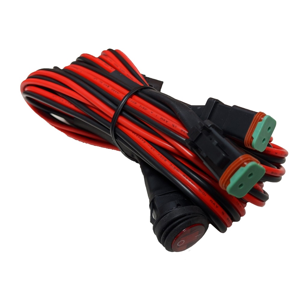 [PT6812] Plug & Go Harness for Dual Lamp Kits - LW6007/8/9-2K & LW0300S/2S/3S-2K
