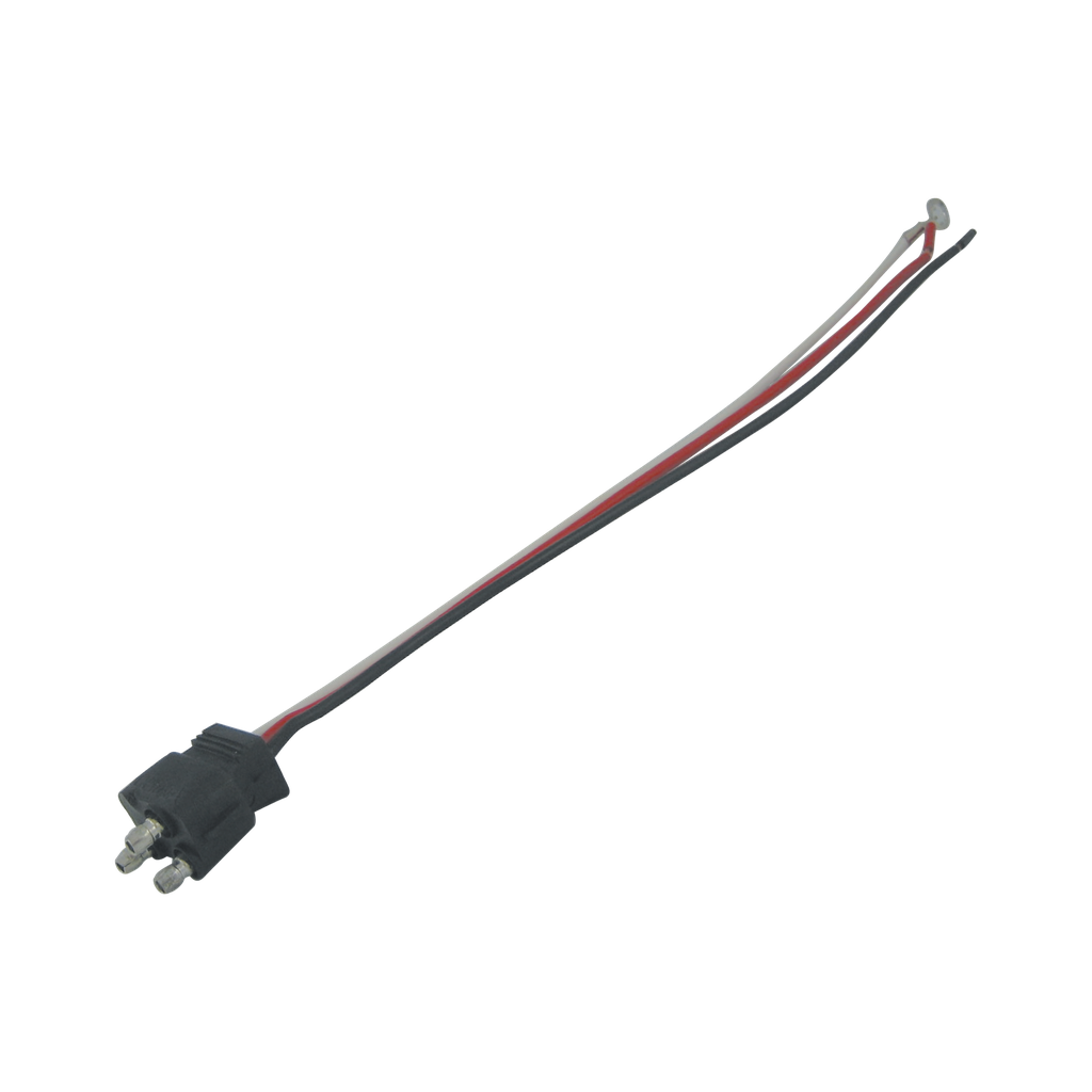 [PT9180P] Double Contact Straight Plug w/ 1 Ring Terminal