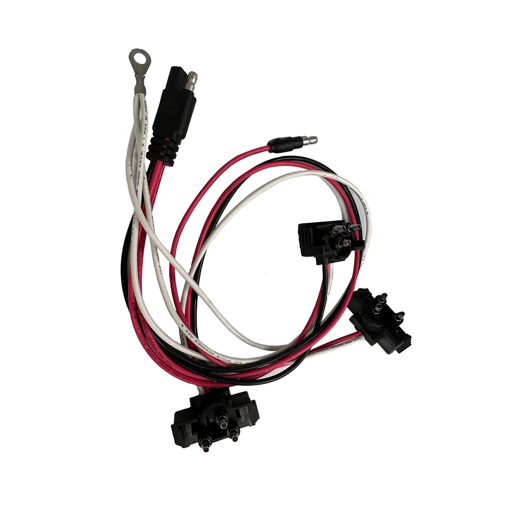 Wire Harness for 3-Hole 2 Red/1 Amber Universal Module