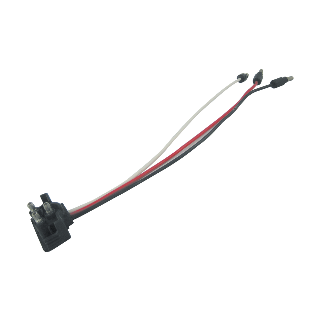 [PT9532P] Double Contact Right Angle Plug w/ Bullet Connectors