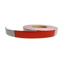 150ft Roll 1" Conspicuity Tape Red/Silver