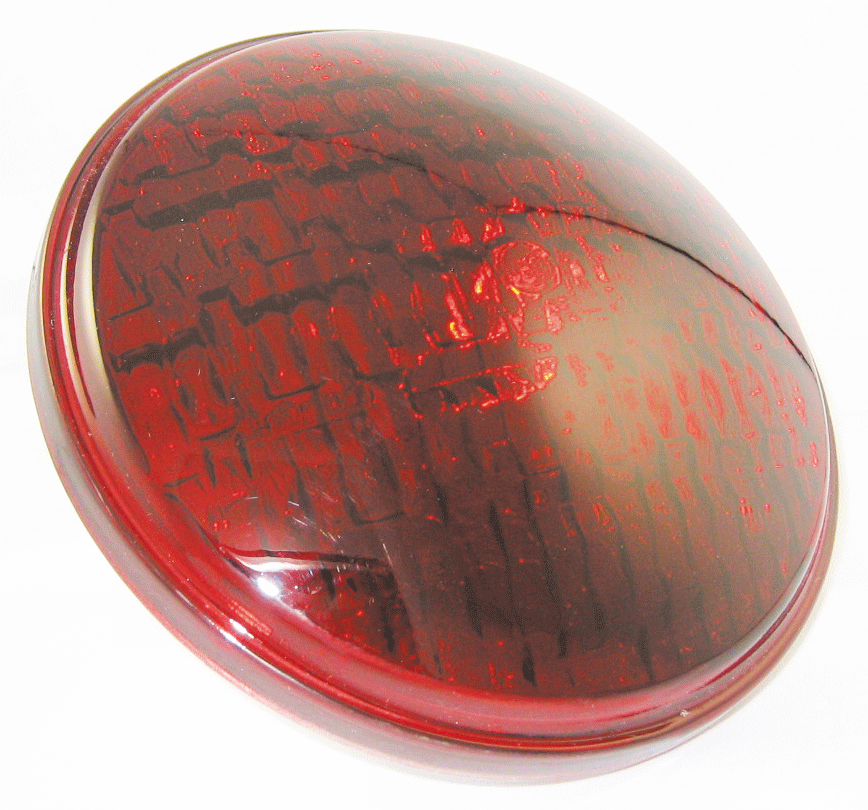 [SB4419R] 4419 Red Snow Plow Sealed Beam Lamp Par 46 12V