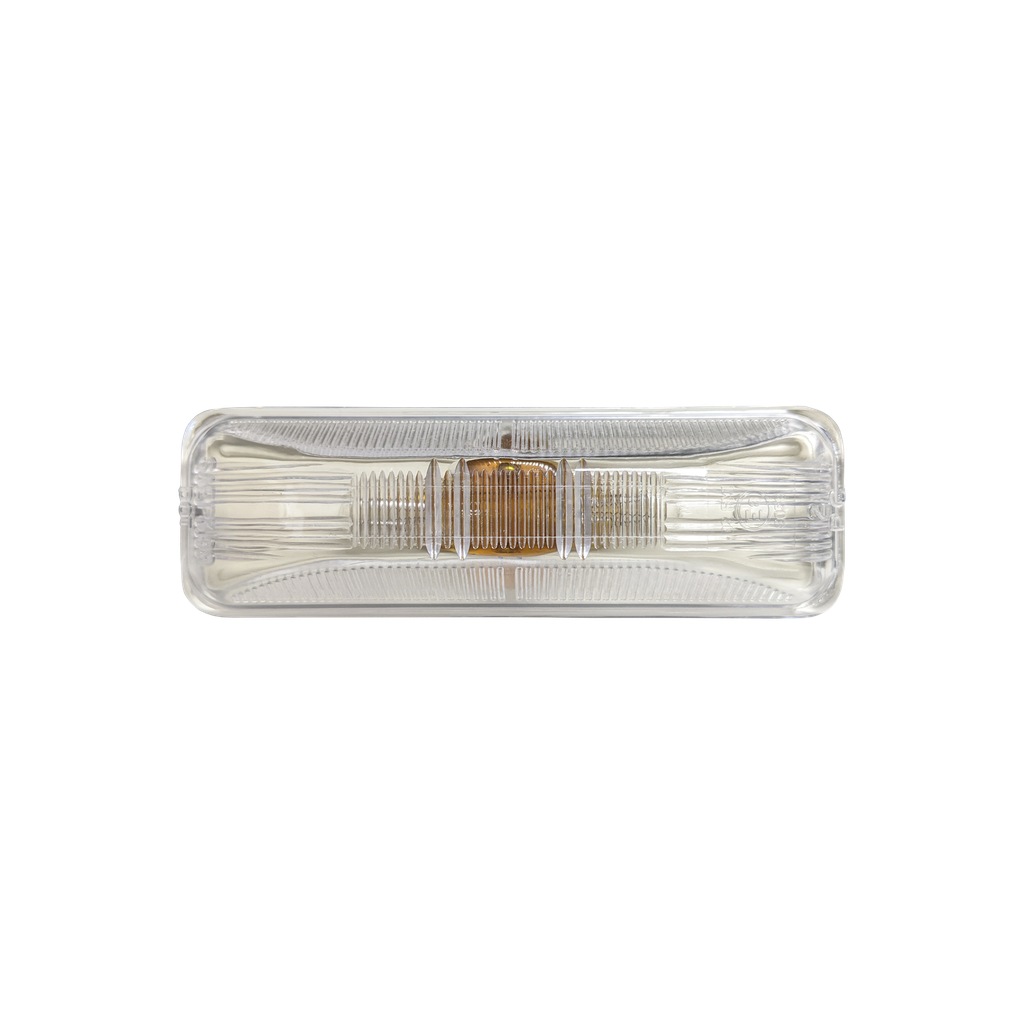 [SE1040CP] 1"x4" Rect Sealed Marker Lamp Clear Utility/Dome