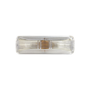 1"x4" Rect Sealed Marker Lamp Clear Utility/Dome