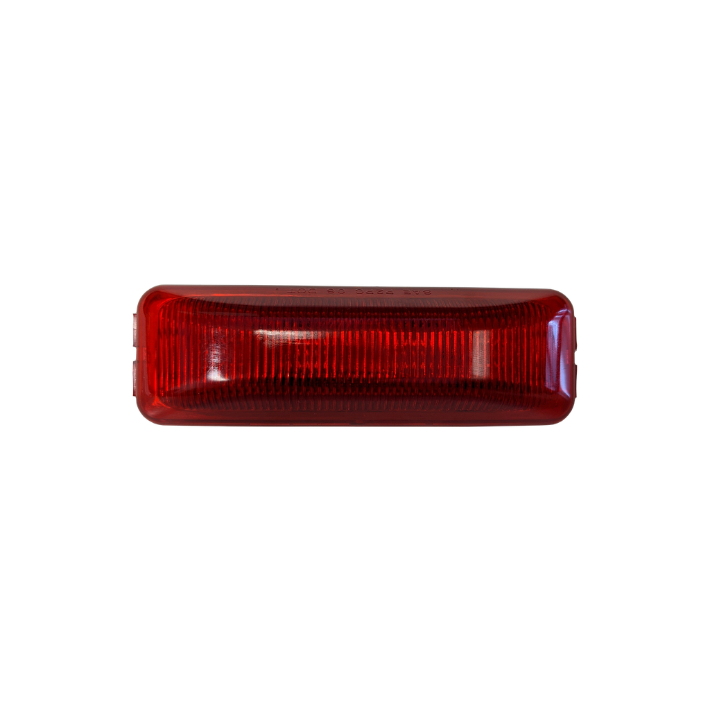 [SE1040RP] 1"x4" Rect Sealed Marker Lamp Red