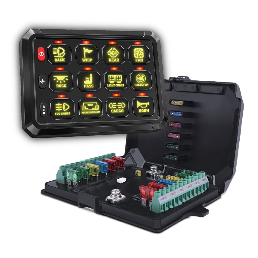 [SG1200] RGB 12 Gang Controller Switch