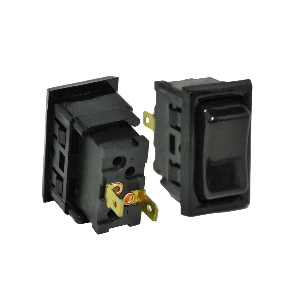 [SR100] On-Off Rocker Black Switch 12V 2 Blades