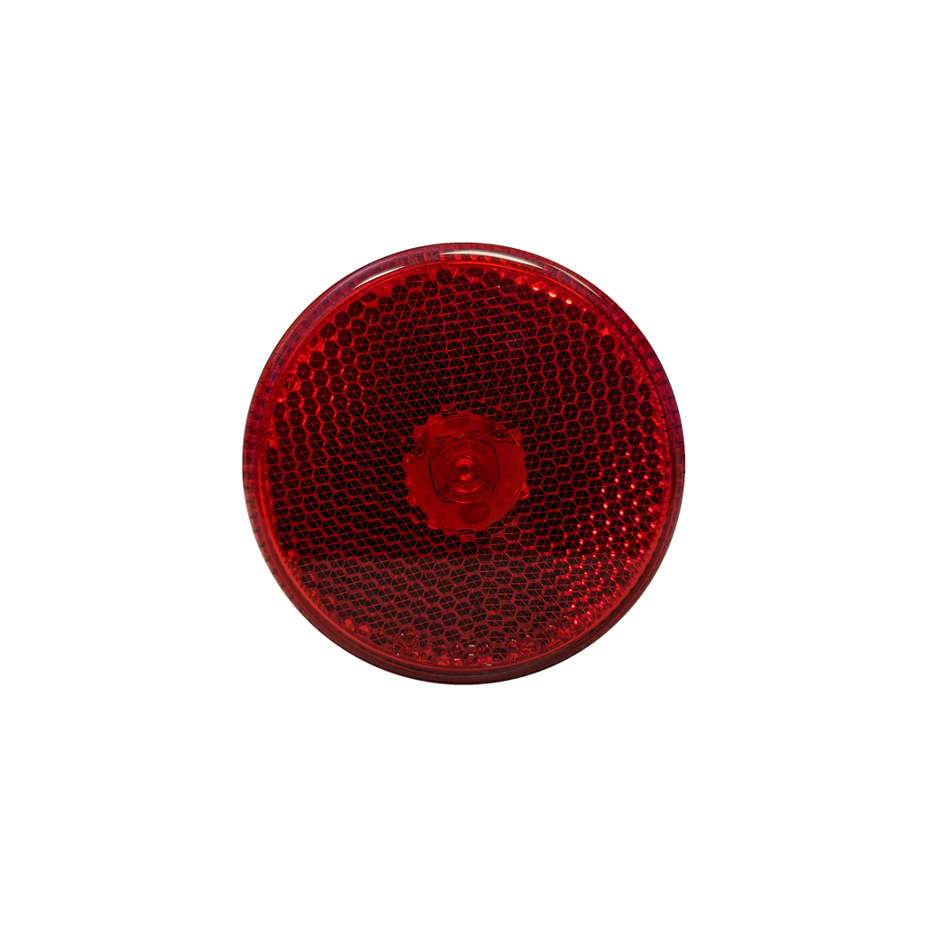 [SR2500RP] 2.5" Rd Sealed Reflective Marker Lamp Red
