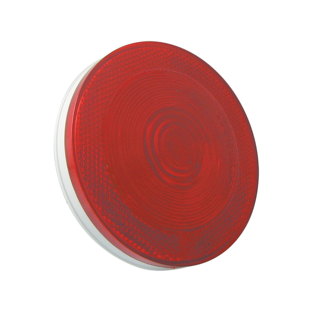 [SR4000RP] 4" Rd Sealed Reflective Lamp Red