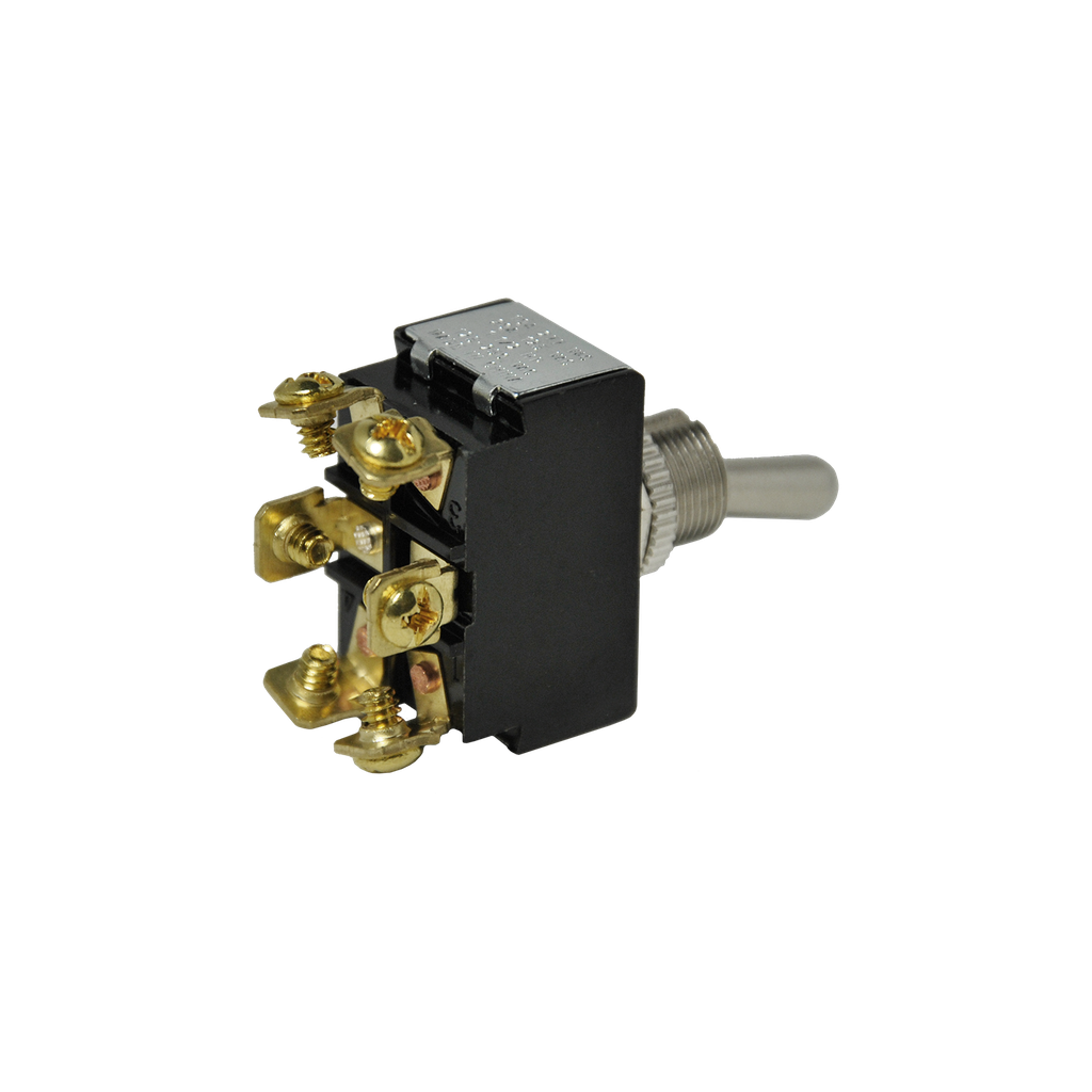 [ST102] On-On Chrome Toggle Switch 12V 6 Screws