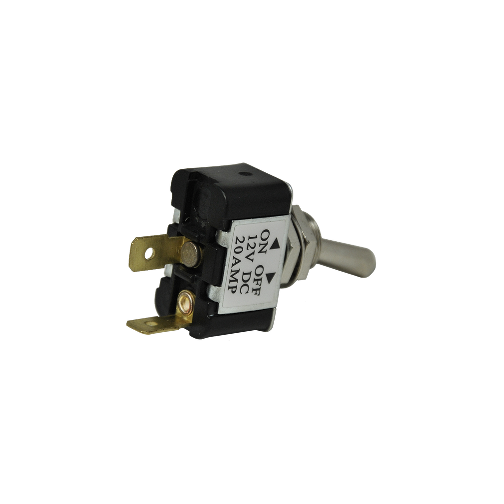 [ST103] On-Off Chrome Toggle Switch 12V 2 Blades