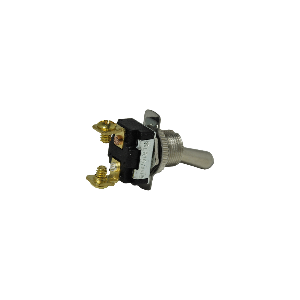 [ST104] Off-On Nickel Toggle Switch 12V 2 Screws