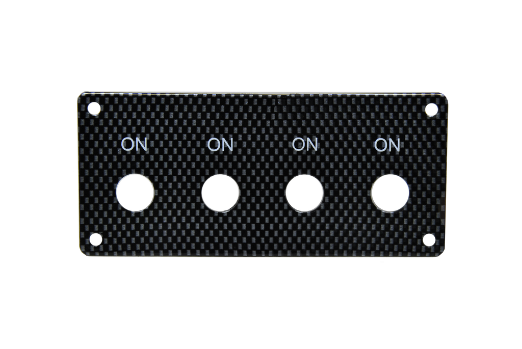 [SWP4100] Carbon Treated Aluminium Switch Panel