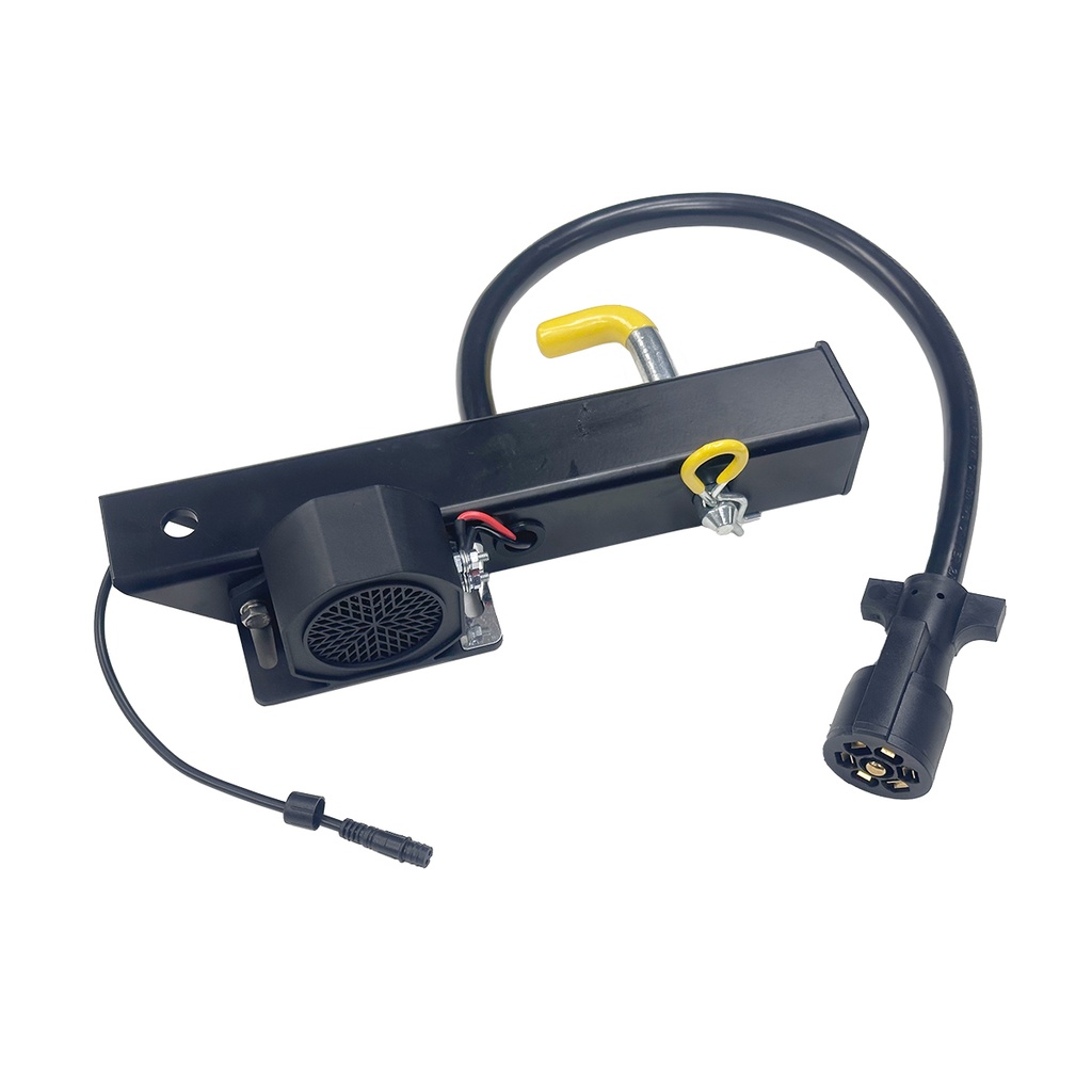 Heavy Duty Hitch Mount For Power Threaded Whips W/ 7-Way Plug