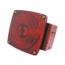 STT Trailer Lamp Red for Vehicle Under 80" Wide