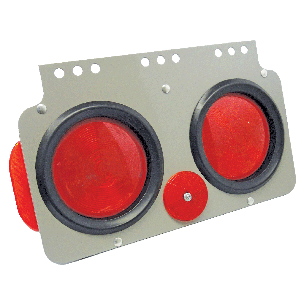 [TM9001L] 1-dio LED Module Left w/ Side Marker & 2 Red Lamps
