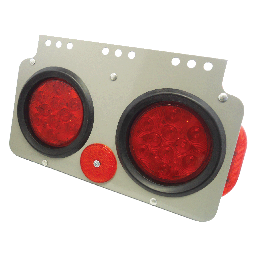 [TM9010R] 10-dio LED Module Right w/ Side Marker & 2 Red Lamps