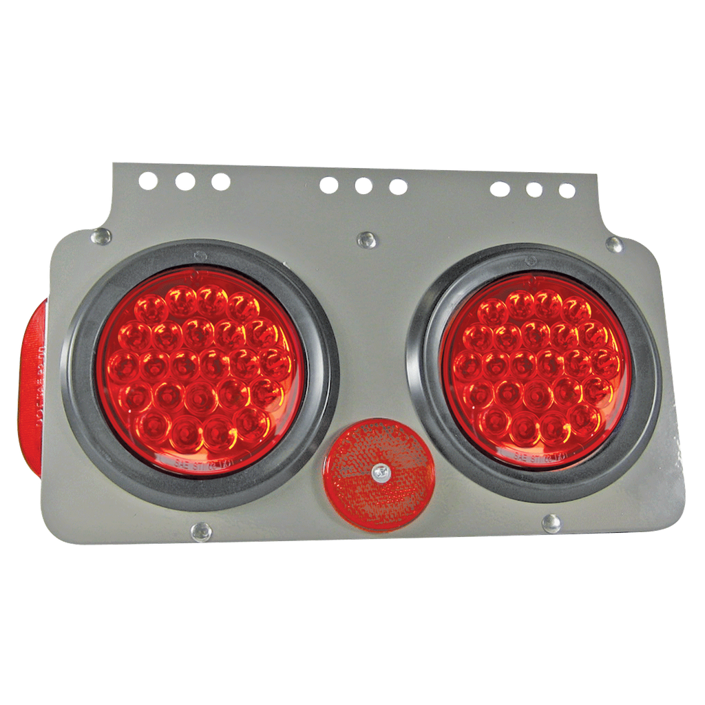 [TM9024L] 24-dio LED Module Left w/ Side Marker & 2 Red Lamps