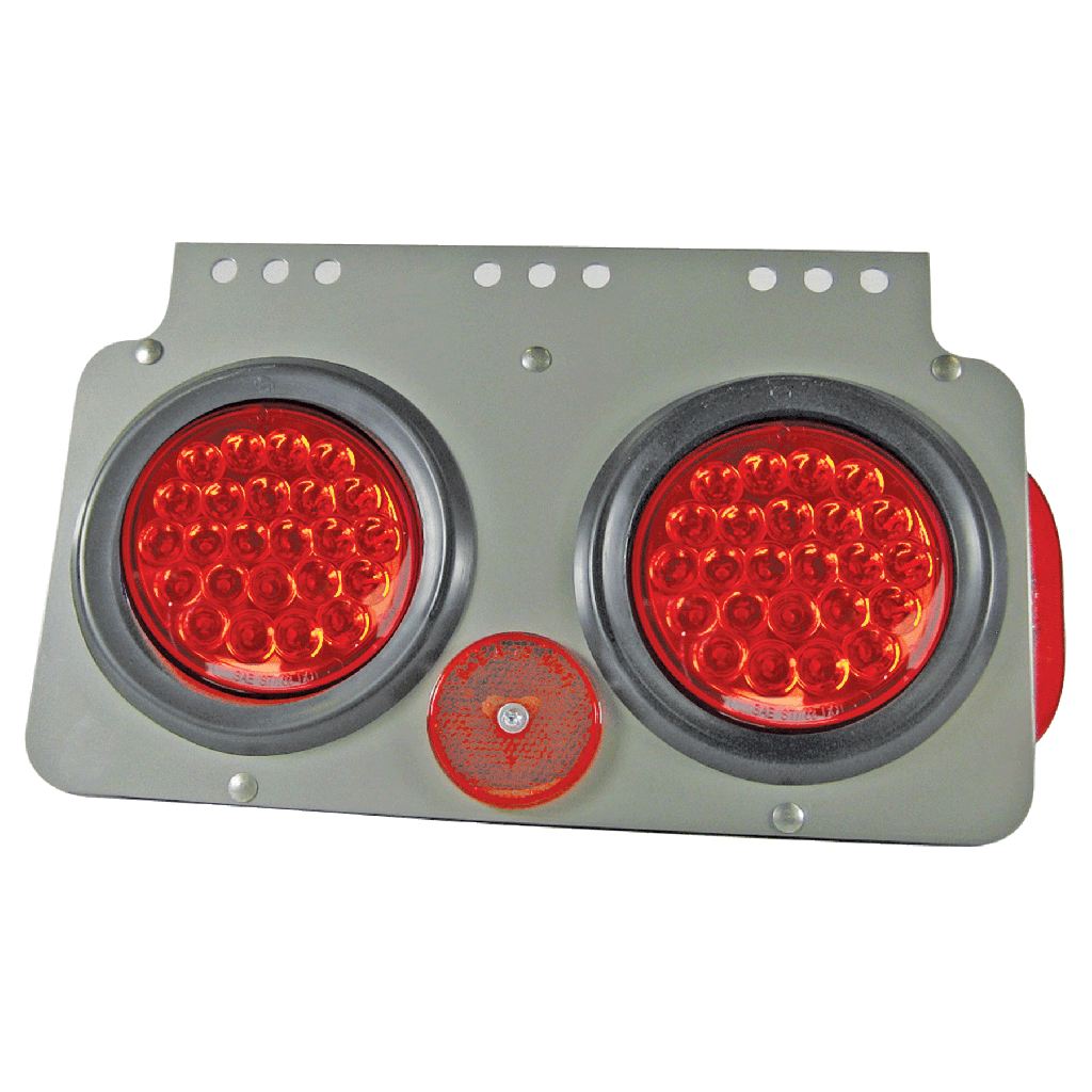 [TM9024R] 24-dio LED Module Right w/ Side Marker & 2 Red Lamps