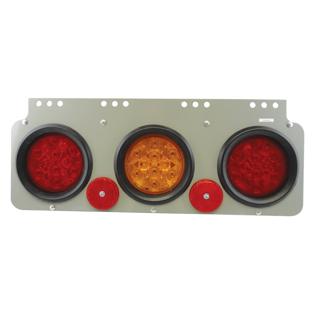 [TM9410U] 10-dio LED Module Universal w/ 2 Red & 1 Amber Lamps